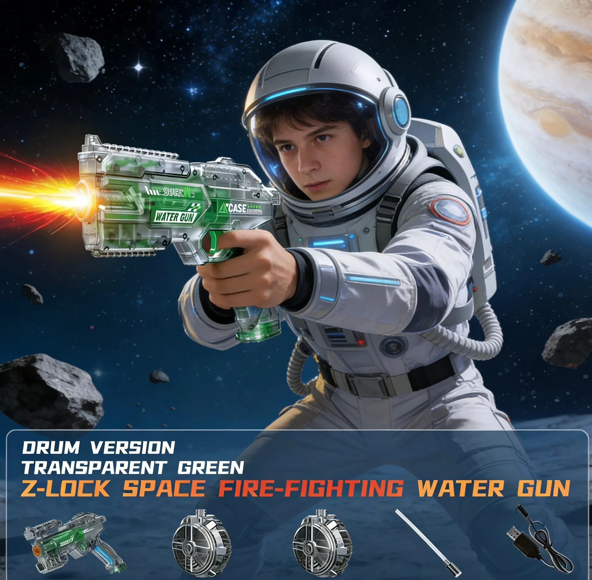 Wholesale Automatic Electric Water Gun, Fully Automatic Drum Magazi...