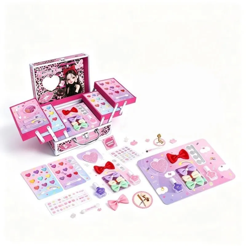 Eyeshadow Palettes and Makeup Tools Detail