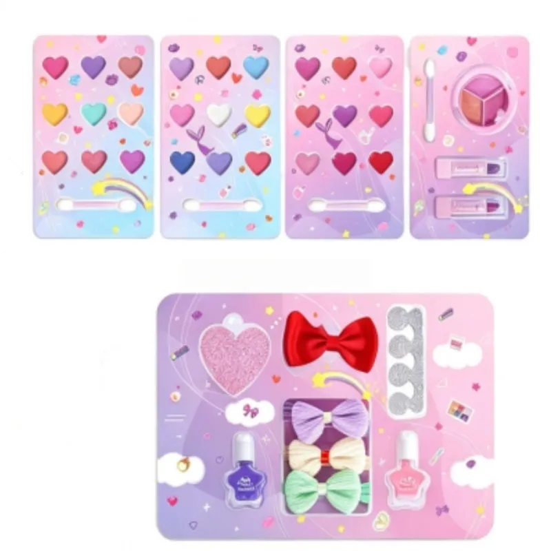 Makeup Set Accessories - Nail Polish, Lipsticks, Brushes