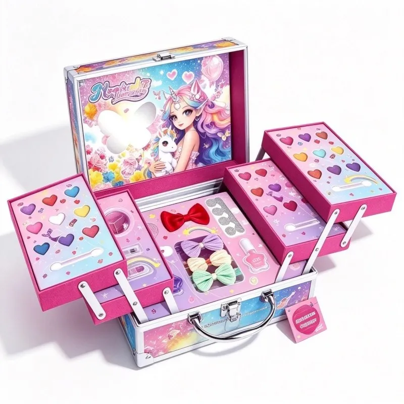 Palette Cards with 12-Heart Eyeshadow Designs