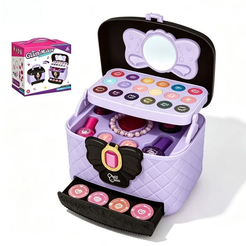 Glam Maker Kids Makeup and Jewelry Vanity Set - Main View