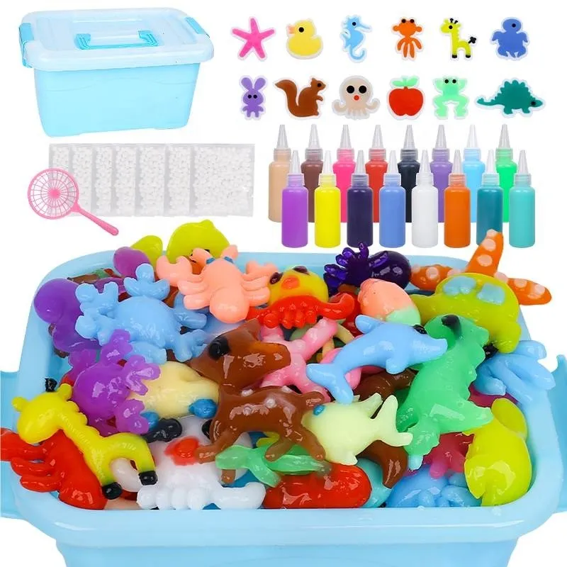Aqua Fairy Gel Toy - Mould Shapes and Finished Figures