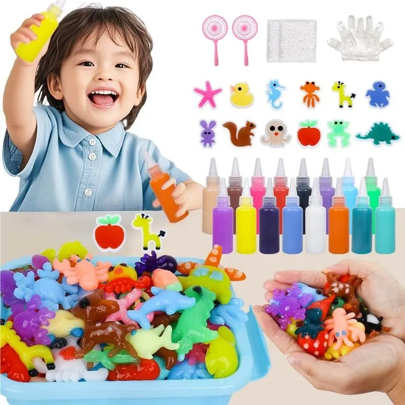 Wholesale Magic Water Elf Toy - 4 Bottles 6 Moulds Trial Pack