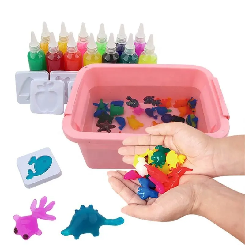 Wholesale Water Elf Magic Gel Toy Kit - 24 Bottles and 20 Moulds Set