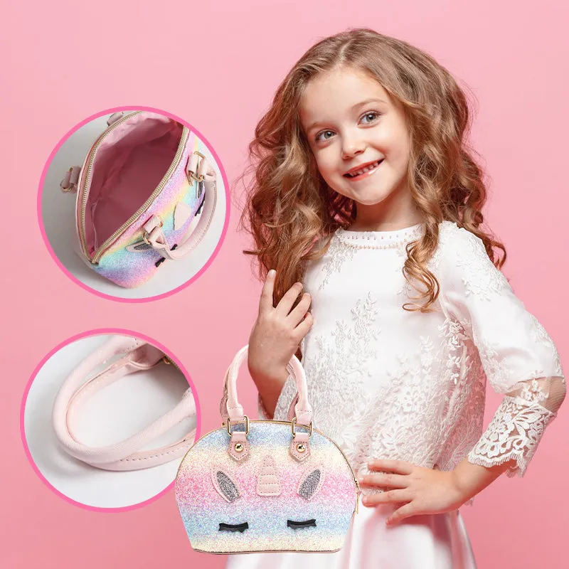 All-in-One Kids Makeup Toy Washable Cosmetics Bag Jewelry for Prete...