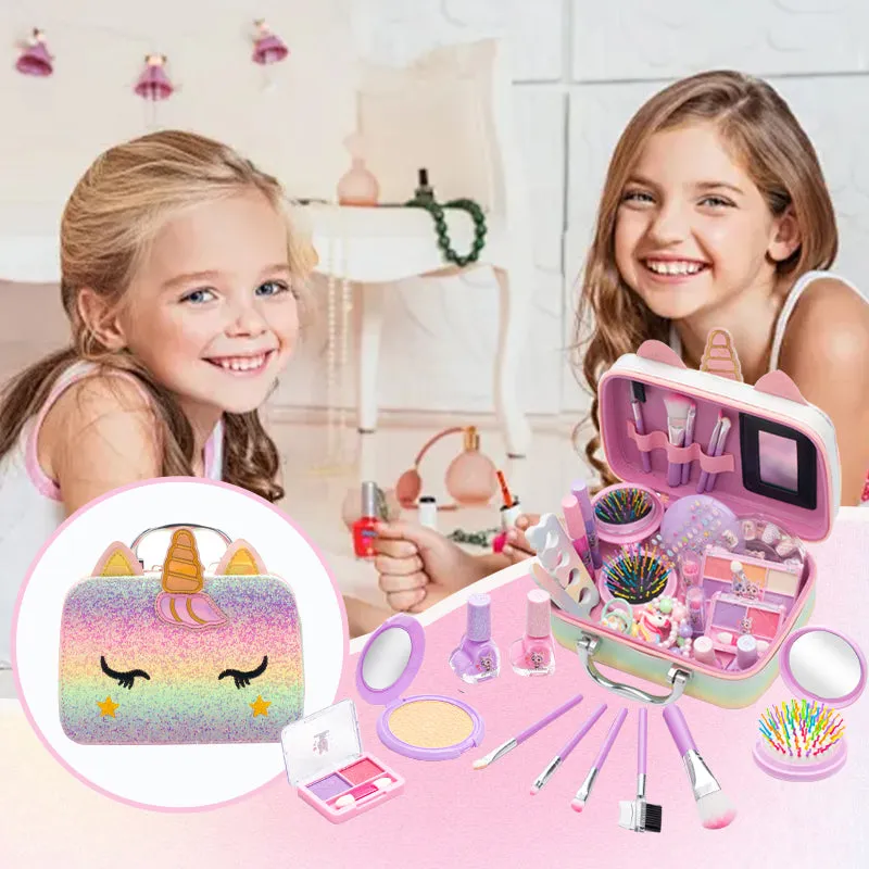 Factory Wholesale Kids Cosmetics Girl Makeup Toy Set Washable Prete...