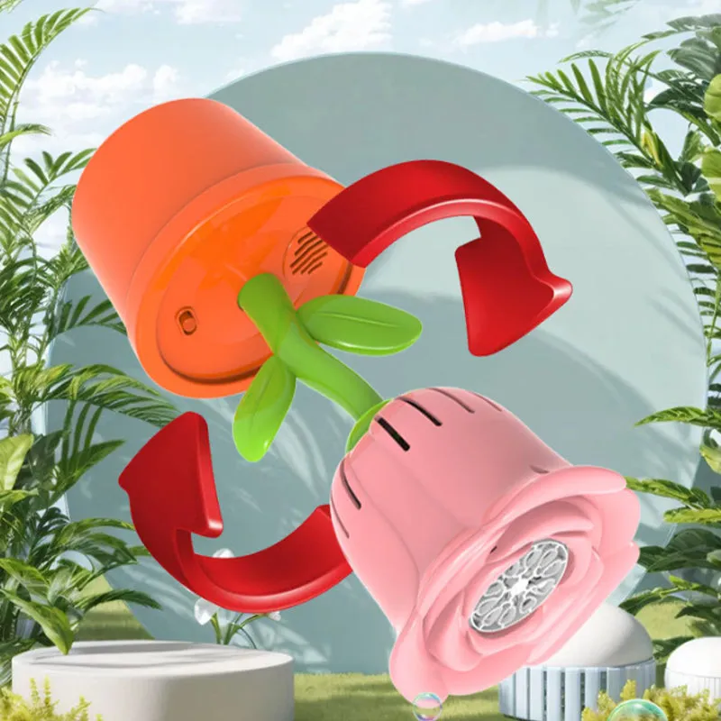 Wholesale Factory Direct Rose Flower Bubble Machine Electric Light ...