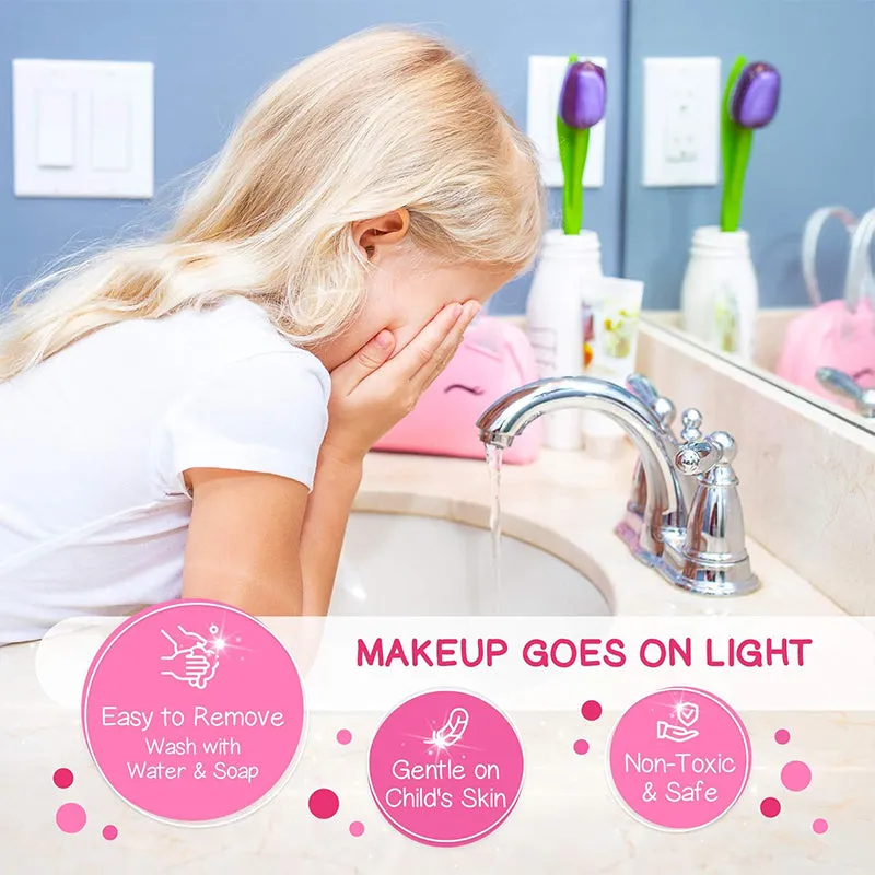 Wholesale Kids DIY Makeup Set, Cute Animal Themed Washable Cosmetic...
